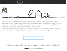 Tablet Screenshot of domusmundi.be